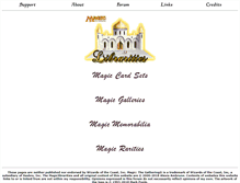 Tablet Screenshot of magiclibrarities.net